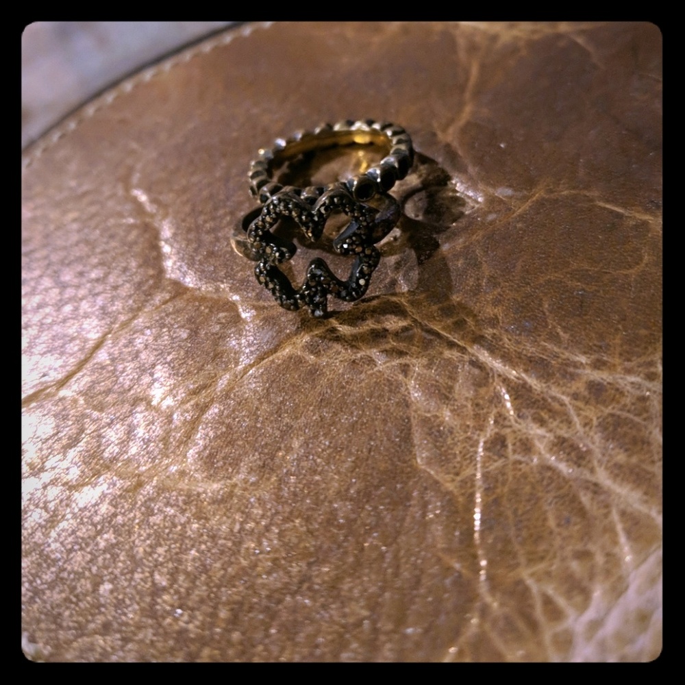 Lucky stacking ring set